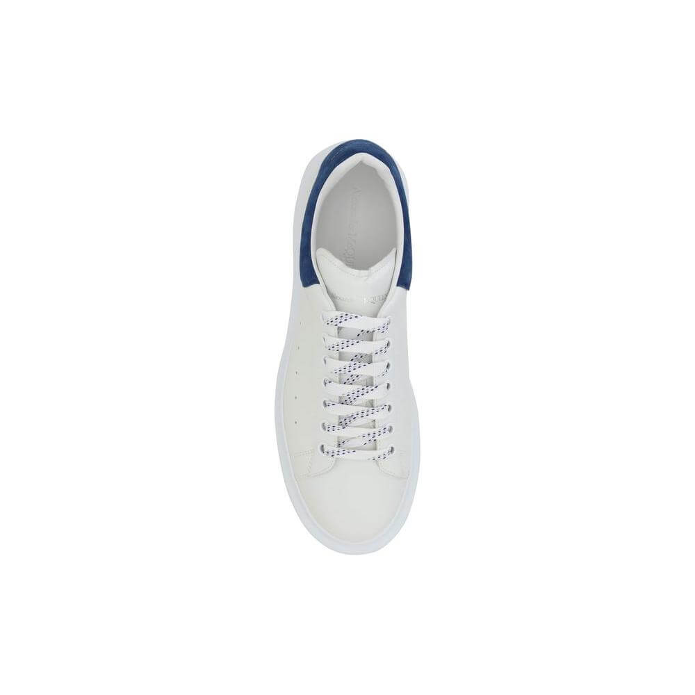 Alexander McQueen Leather Sneakers Alexander McQueen Light Gray