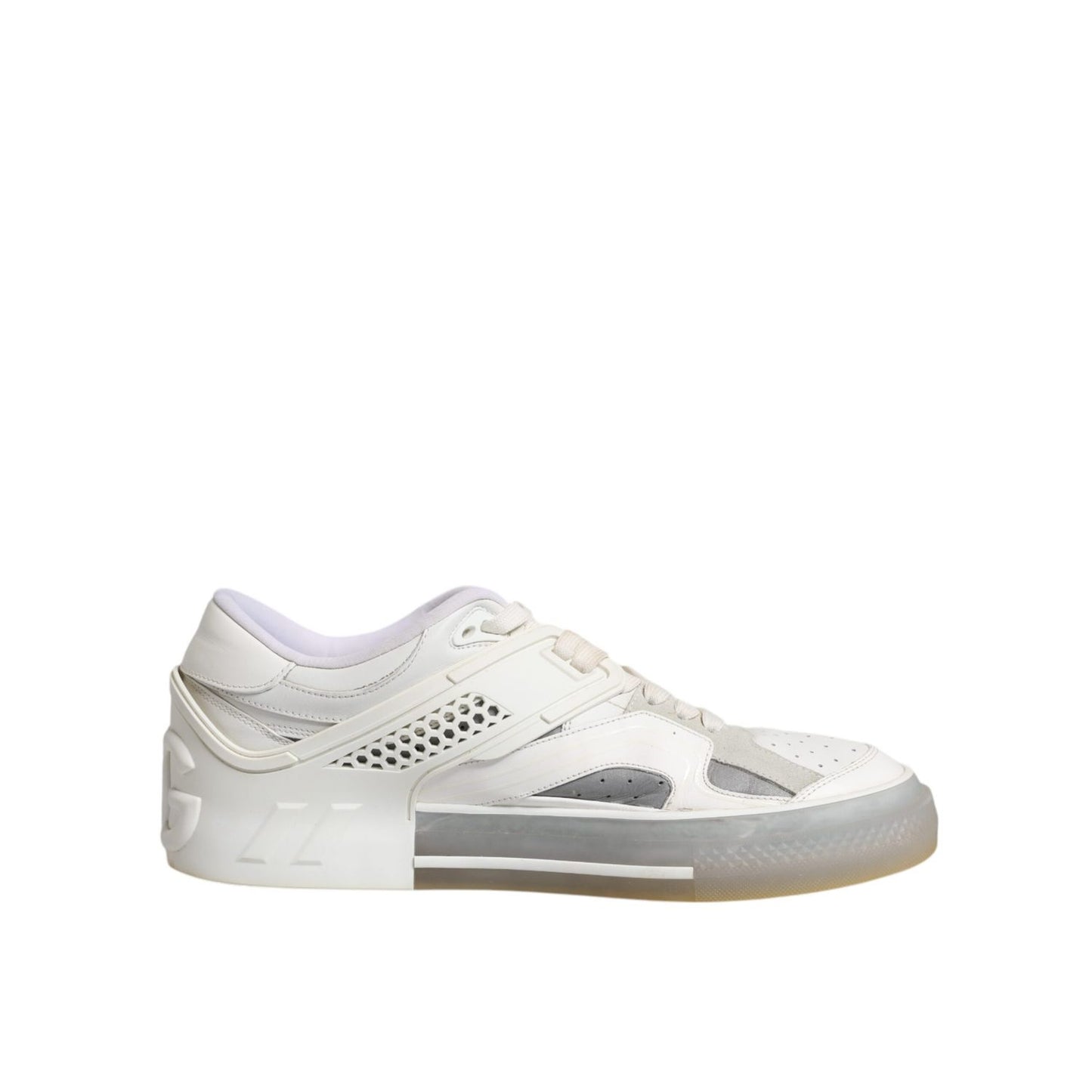 Dolce & Gabbana White DG Logo CUSTOM 2.Zero Sneakers Shoes