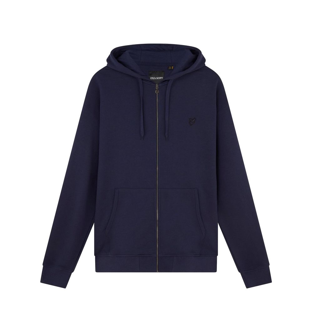 Refrigiwear Blue Cotton Hoodie