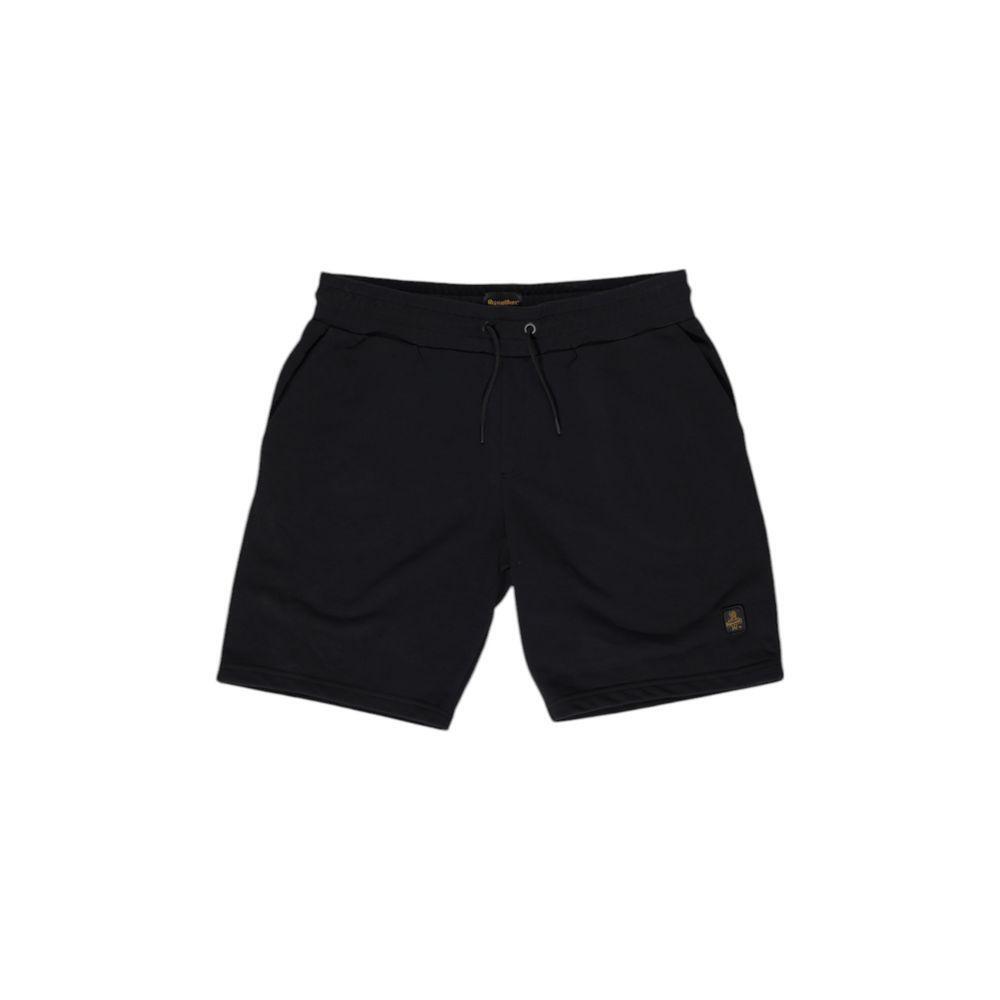 Refrigiwear Black Cotton Bermuda