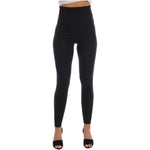 Dolce & Gabbana Gray Cashmere Ribbed Stretch Tights SCS723-3