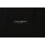 Dolce & Gabbana Blue Wool Stretch Vest SIG60338-1