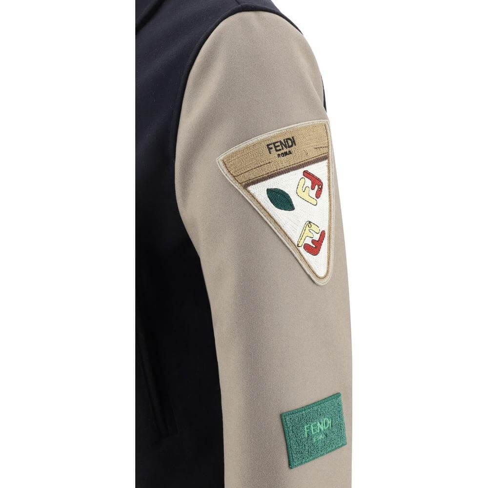 Fendi College-style Bomber Jacket