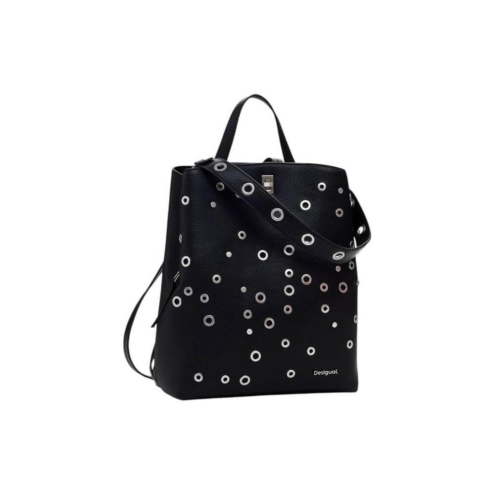 Desigual Black Polyethylene Backpack