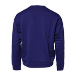 Dolce & Gabbana Blue Cotton Crew Neck Men Pullover Sweater