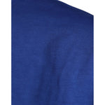 Dolce & Gabbana Blue Graphic Print Cotton Crew Neck T-shirt