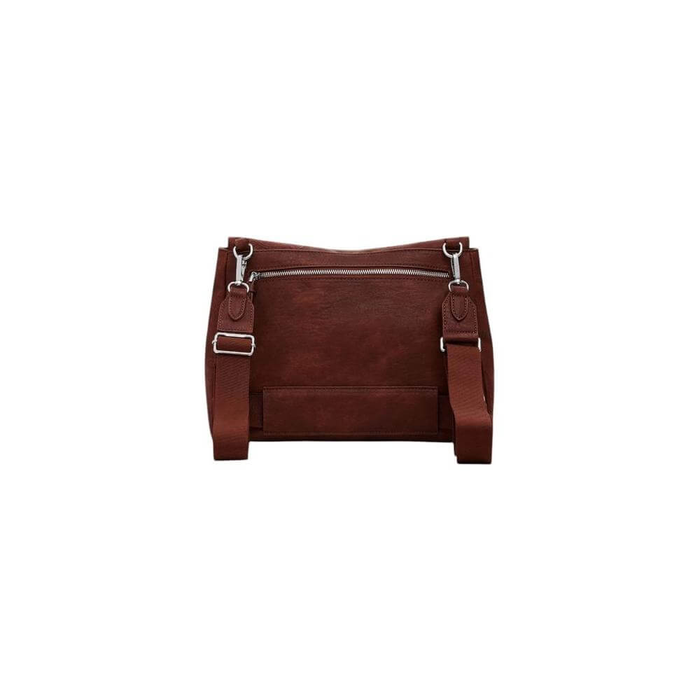 Desigual Brown Polyethylene Handbag Desigual Dark Slate Gray