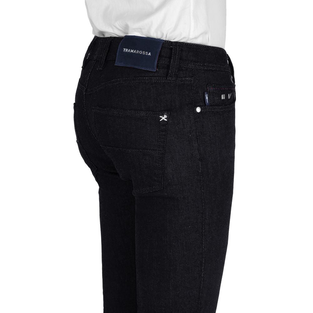 Tramarossa Black Cotton Jeans & Pant TR-14413-W31