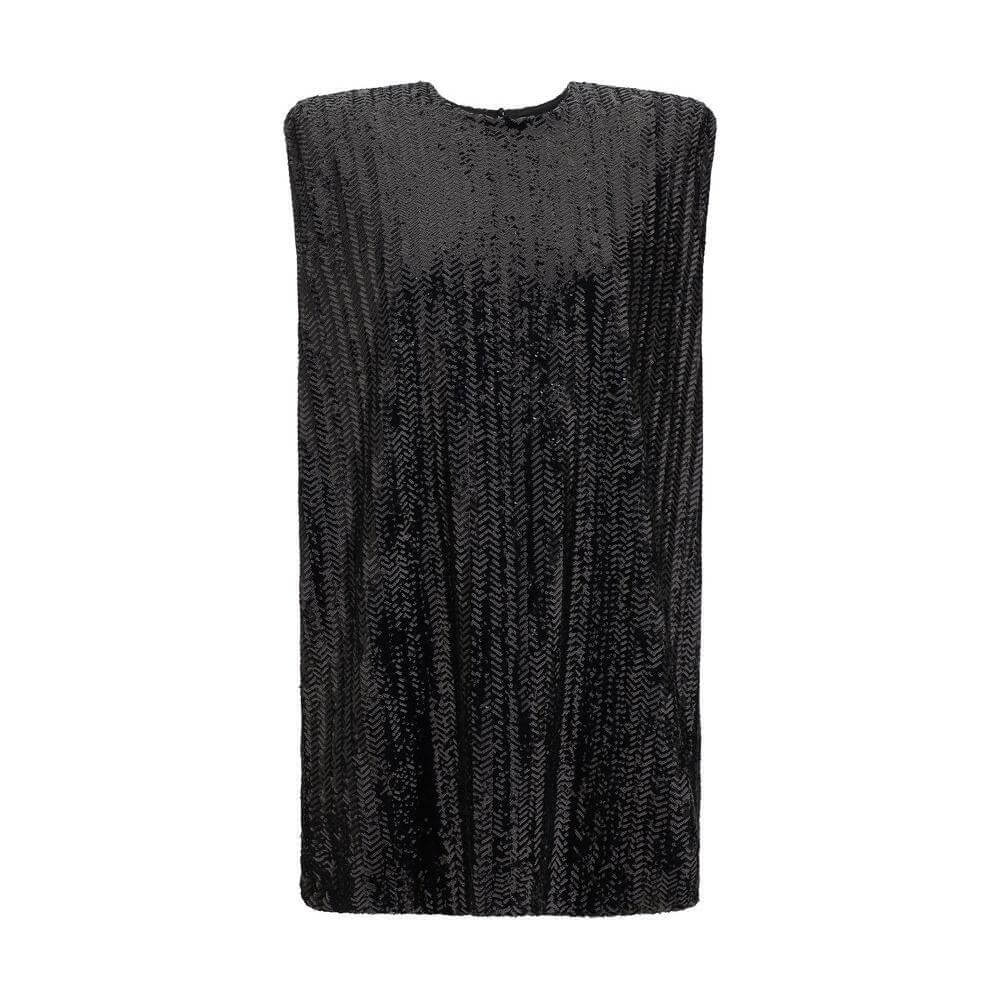 Golden Goose Sequined Mini Dress GO-GWP02172P00182890100-IT40 | M