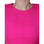 Dolce & Gabbana Pink Sleeveless Bodycon A-line Mini Dress DR281320#2-36