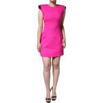 Dolce & Gabbana Pink Sleeveless Bodycon A-line Mini Dress DR281320#2-36