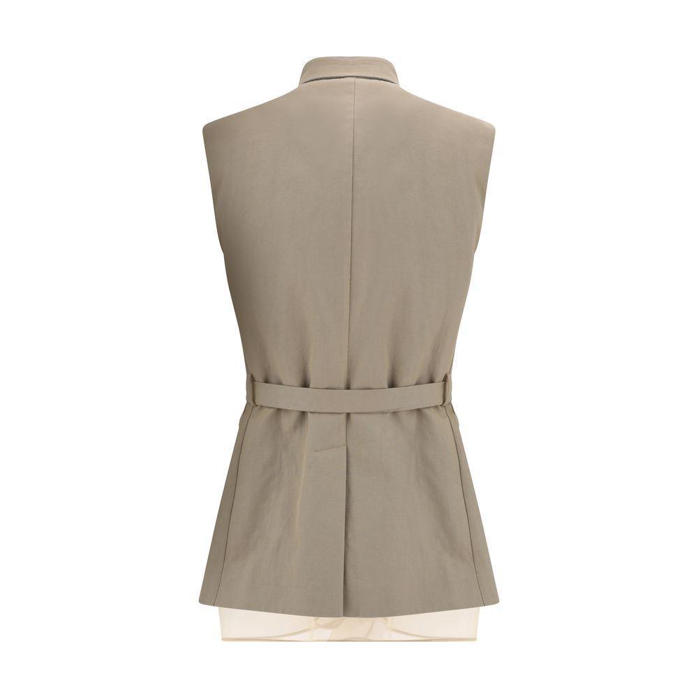 Brunello Cucinelli Vest BR-ML1457345C2910-IT46|XL