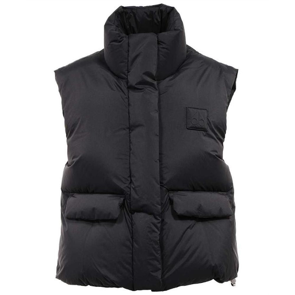 Moose Knuckles Black Nylon Vest MO-14451-XS
