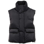 Moose Knuckles Black Nylon Vest MO-14451-XS