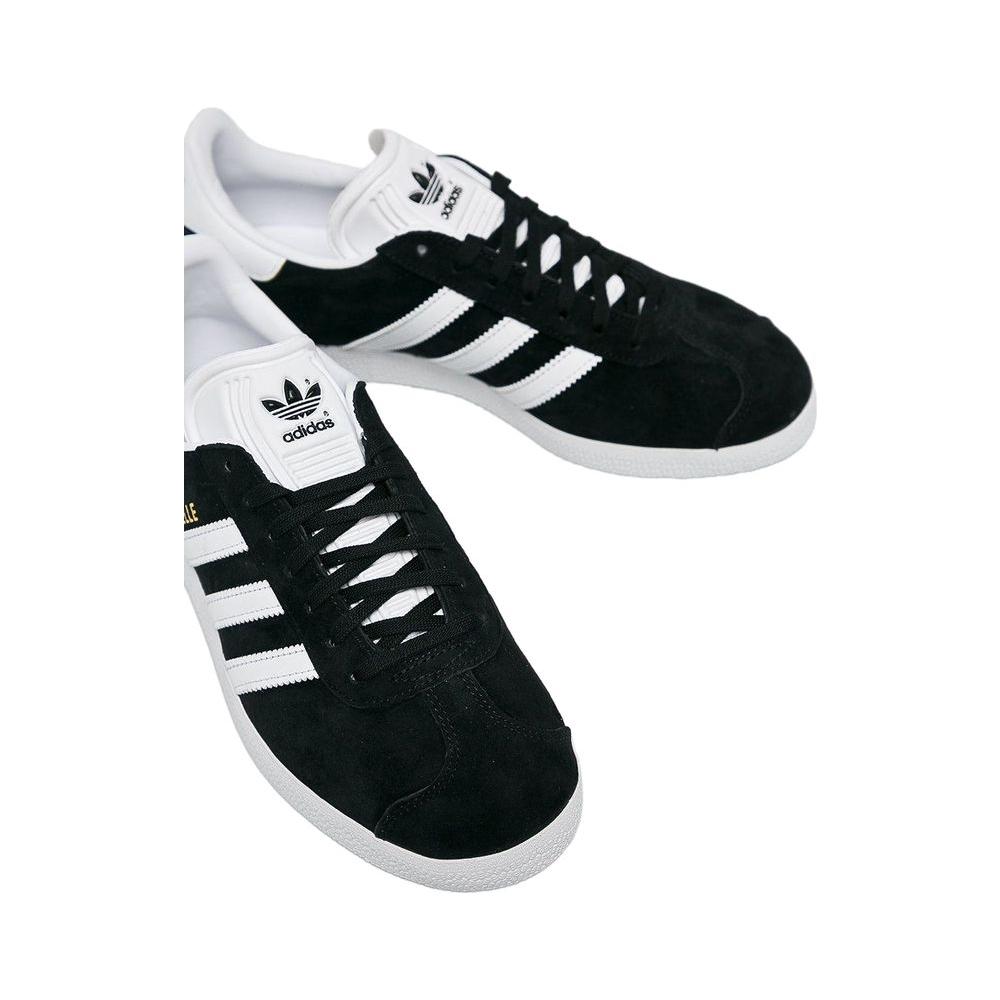 Adidas Black Leather Sneaker