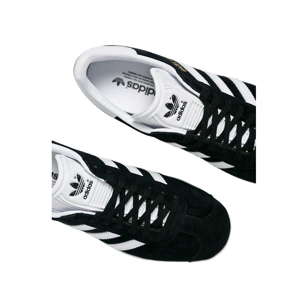 Adidas Black Leather Sneaker