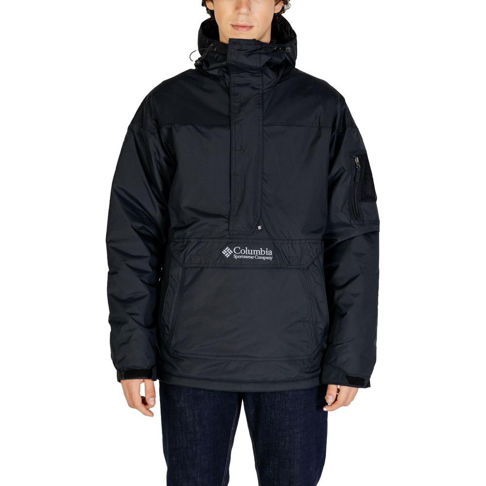 Columbia Black Nylon Jacket Columbia Black