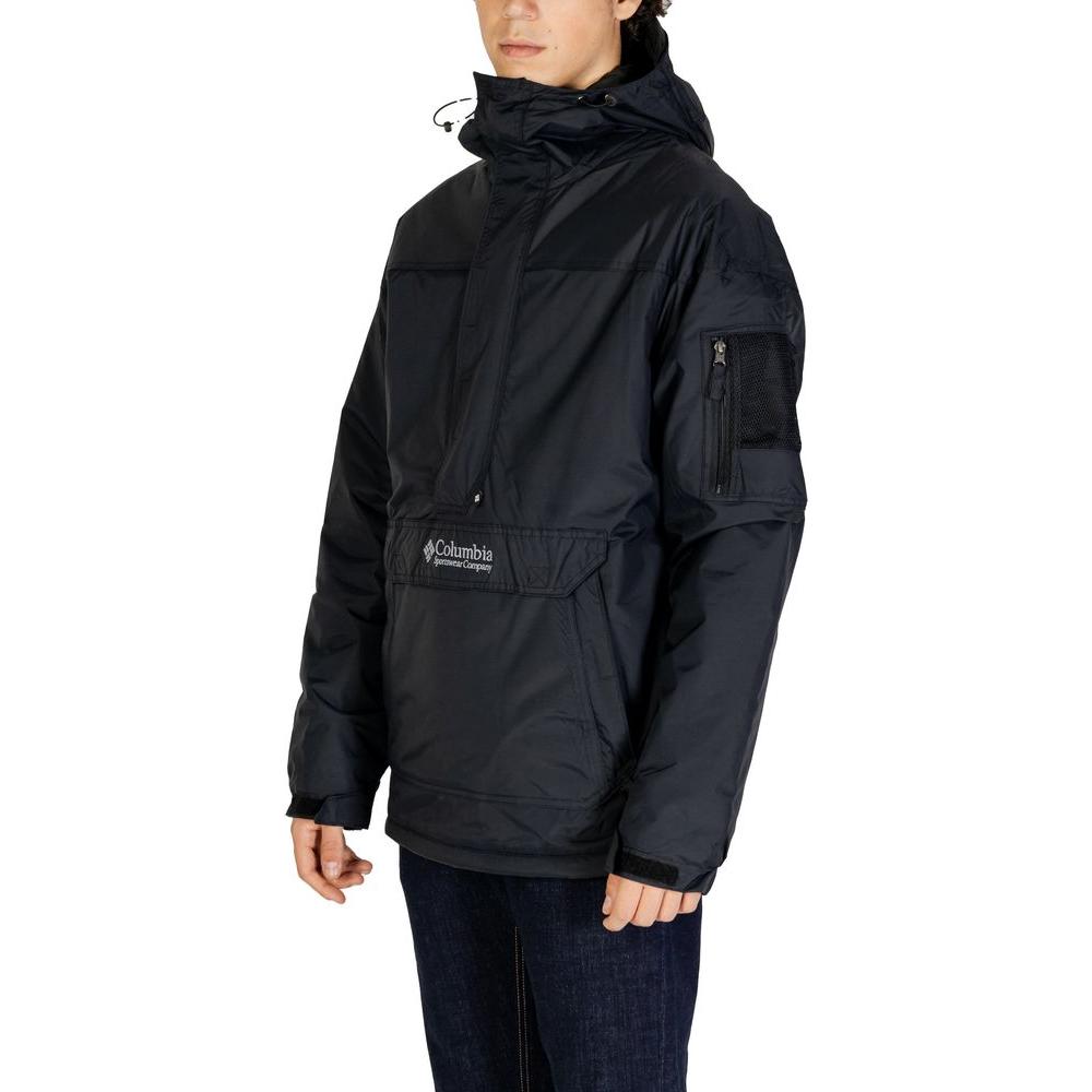 Columbia Black Nylon Jacket Columbia Black