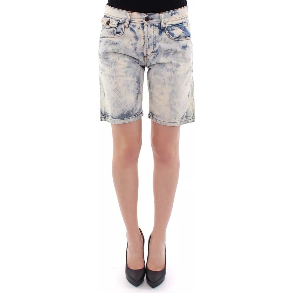 Dolce & Gabbana Blue D&G Cotton Washed Jeans Denim Shorts NOC10555-W25
