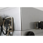 Dolce & Gabbana Silver Retro Radio Boombox Limited Edition Handmade Wood Bag