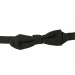 Dolce & Gabbana Gray Pattern Silk Adjustable Neck Bow Tie FT1056