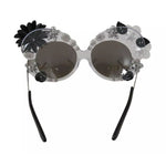 Dolce & Gabbana Transparent DG4292 Round Crystal Sunglasses