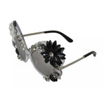 Dolce & Gabbana Transparent DG4292 Round Crystal Sunglasses