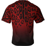 Dolce & Gabbana Red Leopard Cotton Short Sleeves T-shirt TSH86744-46