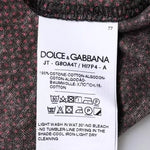 Dolce & Gabbana Red Leopard Cotton Short Sleeves T-shirt TSH86744-46