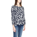 Street One Blue Viscose Blouse ST-14090300128-34 | XXS