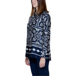 Street One Blue Viscose Shirt ST-14212800010-IT36|XXS