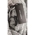 Dolce & Gabbana Gray Cashmere Turtle Neck Pullover Sweater TSH84347-40