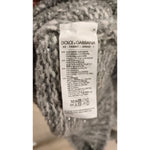 Dolce & Gabbana Gray Cashmere Turtle Neck Pullover Sweater TSH84347-40