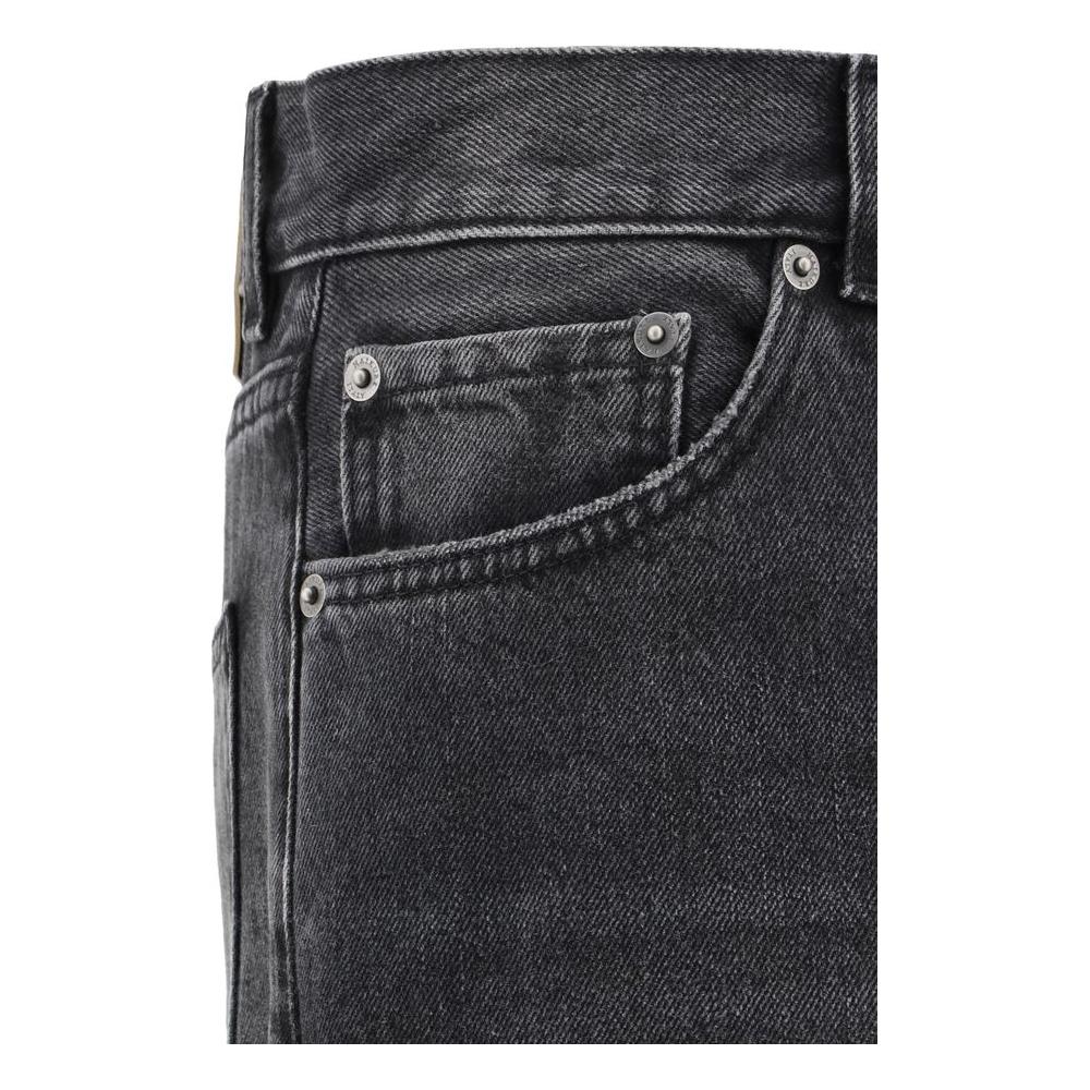 Close-up of Haikure The Bethany Jeans showing front pocket detail and stitching.