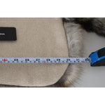 Dolce & Gabbana Brown Fox Tail Fur Shawl Neck Wrap Cover Collar Scarf SMY2220