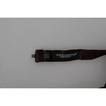 Dolce & Gabbana Bordeaux Red Silk Solid Classic Bowtie