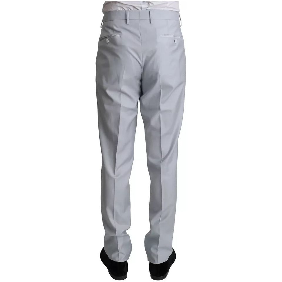 Dolce & Gabbana Light Blue SICILIA Wool 3 Piece Suit KOS1521-52