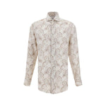 Brunello Cucinelli Paisley design Shirt BR-MM6881718C001-XXL