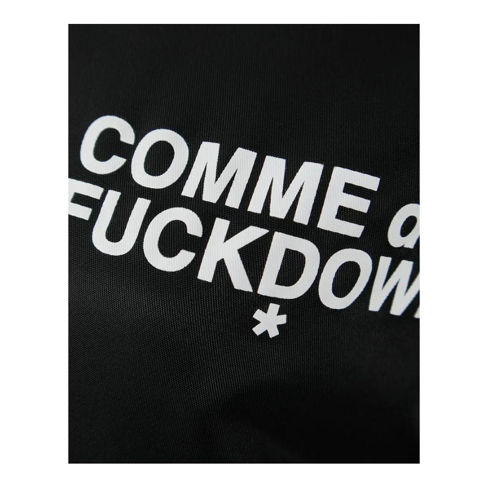 Comme Des Fuckdown Black Nylon Jackets & Coat