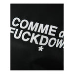 Comme Des Fuckdown Black Nylon Jackets & Coat