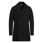 People Of Shibuya Black Recycled Polyester Men Trench