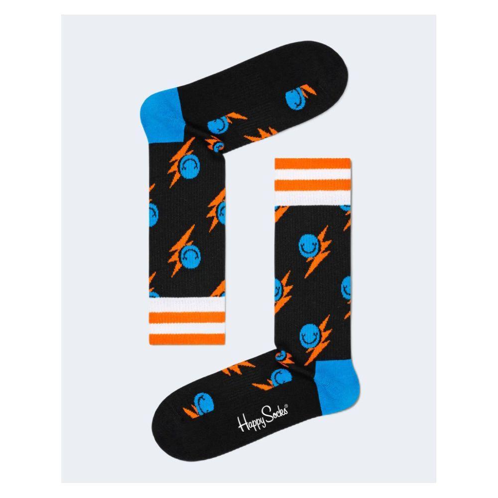 Happy Socks Black Cotton Sock HA-8995300009-36-40