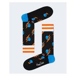 Happy Socks Black Cotton Sock HA-8995300009-36-40