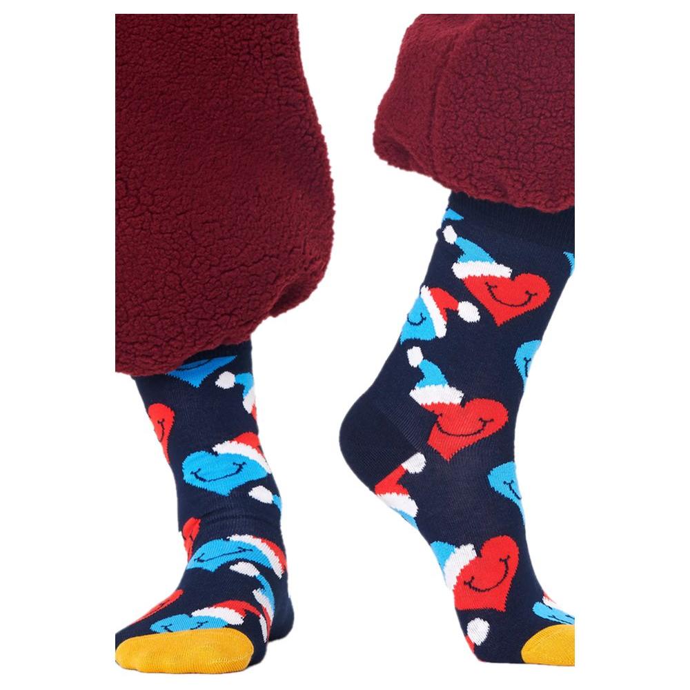 Happy Socks Black Cotton Tights & Sock
