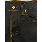 Nudie Jeans Black Cotton Men's Jean NU-24760-W28