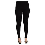 Dolce & Gabbana Black High Waist Stretch Pants Tights PAN71995-44