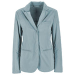People Of Shibuya Light Blue Polyester Women Jacket PE-14554-IT40|S