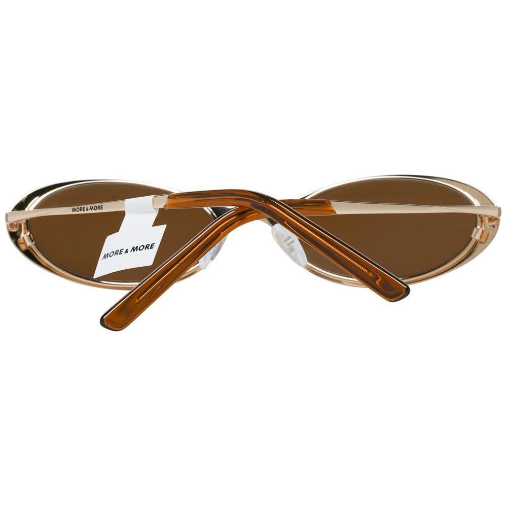 More & More Gold Metal Sunglasses M&MM5405652100AC