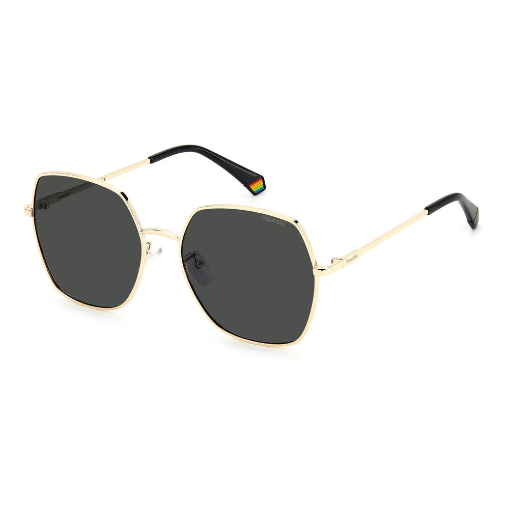 Polaroid Bicolor Stainless Steel Sunglasses Polaroid Dark Slate Gray