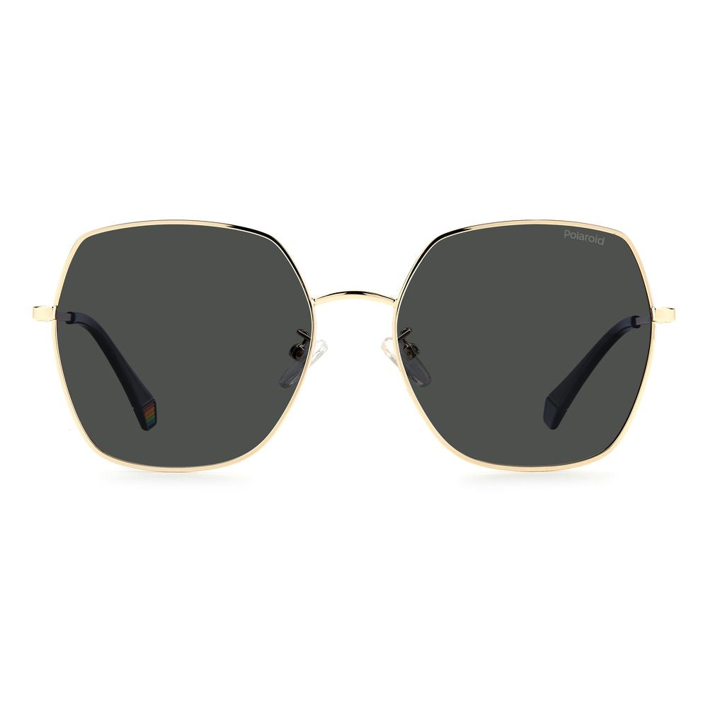 Polaroid Bicolor Stainless Steel Sunglasses Polaroid Dark Slate Gray